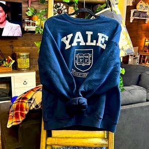 Crew neck sweatshirt. Dark blue. Worn once.